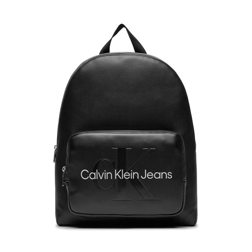Plecak Calvin Klein Jeans Sculpted Campus Bp40 Mono K60K611867 Black/Metallic one size eobuwie.pl