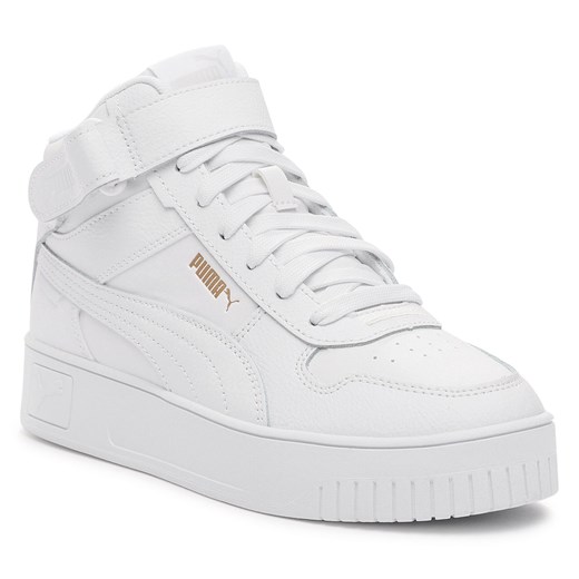 Sneakersy Puma Carina Street Mid 392337 01 Puma White-Puma White-Puma Gold Puma 38 eobuwie.pl