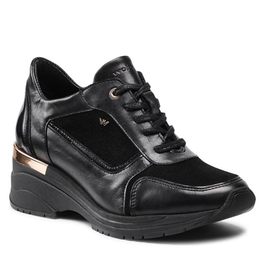 Sneakersy Wojas 46115-71 Czarny Wojas 36 wyprzedaż eobuwie.pl