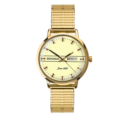Zegarek Sekonda 1952 Gold/Gold Sekonda one size okazja eobuwie.pl