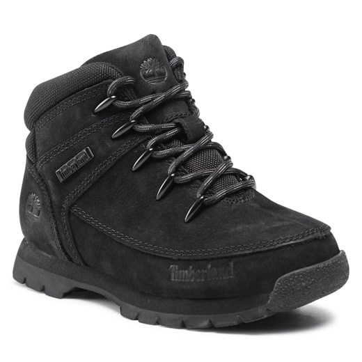 Trekkingi Timberland Euro Sprint TB0A2B7D0011 Black Nubuck Timberland 32 eobuwie.pl