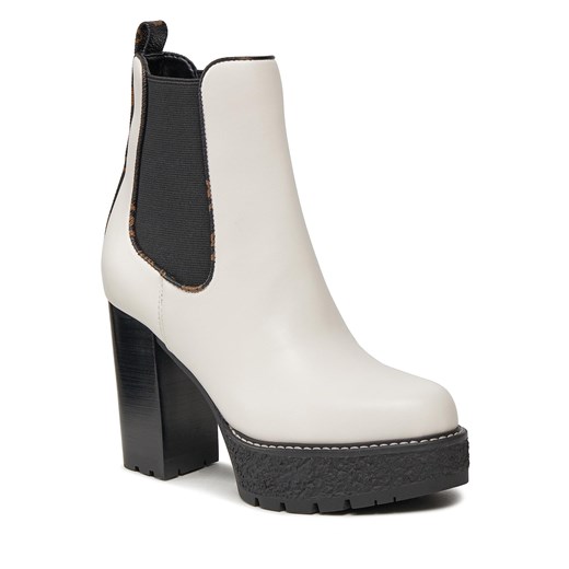 Botki Guess FL8EEA ELE10 WHITE Guess 41 okazja eobuwie.pl