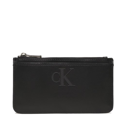 Etui na karty kredytowe Calvin Klein Jeans Sleek Coin Purse Solid K60K610338 BDS ze sklepu eobuwie.pl w kategorii Etui - zdjęcie 166775057