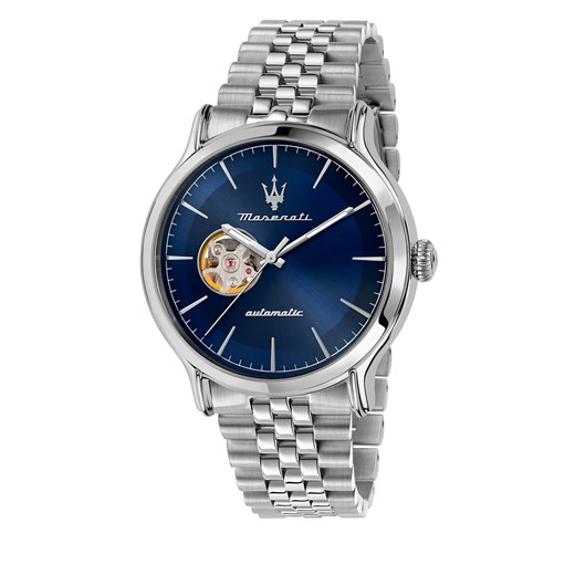 Zegarek Maserati Epoca R8823118009 Srebrny ze sklepu eobuwie.pl w kategorii Zegarki - zdjęcie 166775225