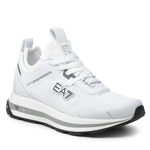 Sneakersy EA7 Emporio Armani X8X089 XK234 Q292 White/High Rise 46 okazja eobuwie.pl