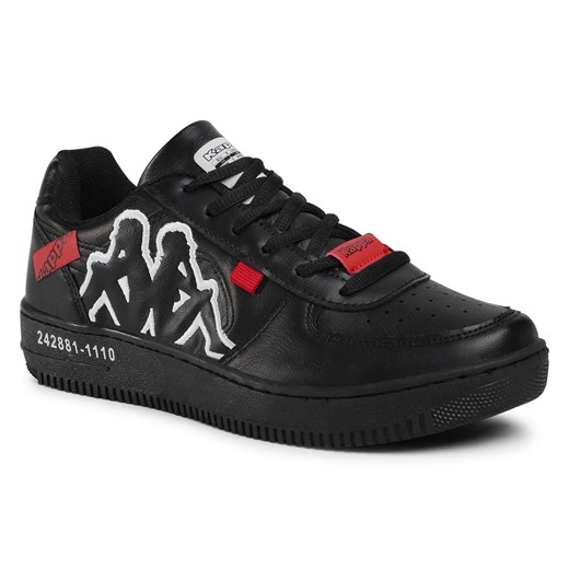Sneakersy Kappa 242881 Black/White 1110 Kappa 44 eobuwie.pl