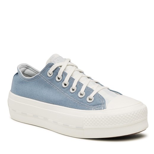 Trampki Converse Ctas Lift Ox 572710C Indigo Oxide/Light Silver Converse 40 eobuwie.pl