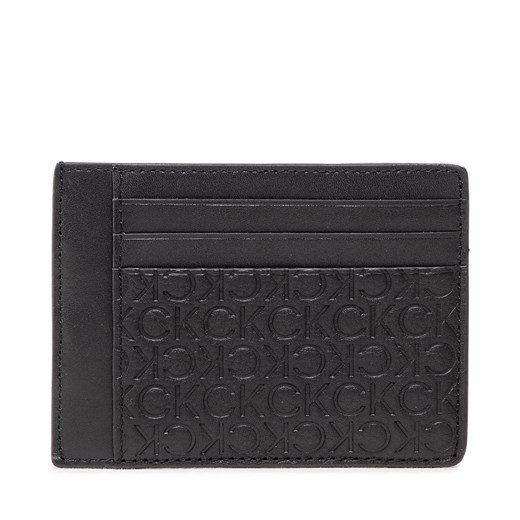 Etui na karty kredytowe Calvin Klein Subtle Mono Id Cardholder K50K509618 01l ze sklepu eobuwie.pl w kategorii Etui - zdjęcie 166778388