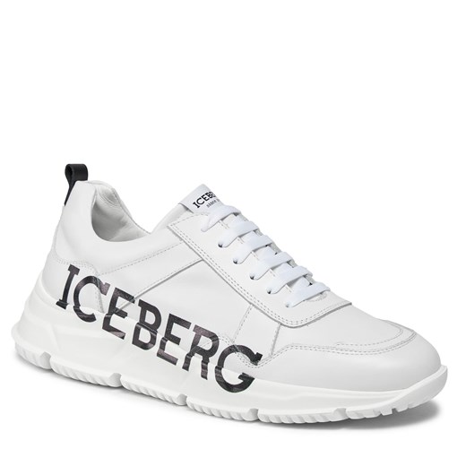 Sneakersy Iceberg Gregor IU1631 Comb. White Print Iceberg 40 promocyjna cena eobuwie.pl