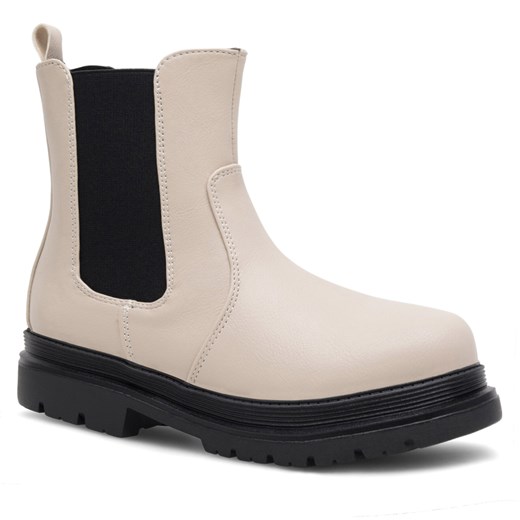 Botki Nelli Blu CS6171-03 Beżowy Nelli Blu 35 eobuwie.pl
