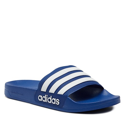 Klapki adidas Adilette Shower Slides GW1048 Niebieski 48.5 eobuwie.pl