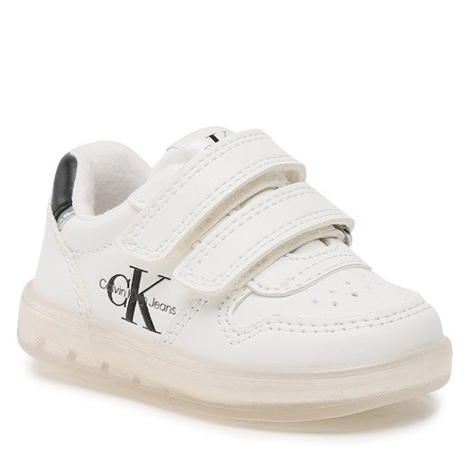 Sneakersy Calvin Klein Jeans V1X9-80546-1355 S White 100 28 eobuwie.pl