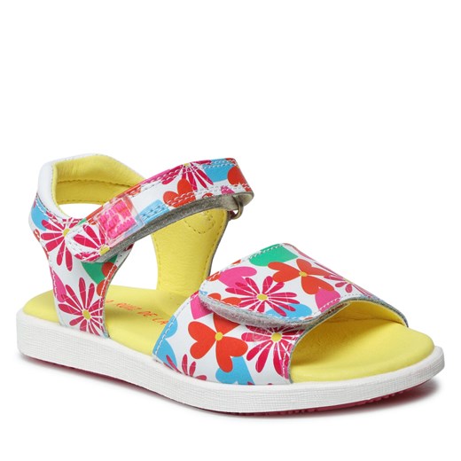 Sandały Agatha Ruiz de la Prada 222938-B Blanco Y Margaritas 27 eobuwie.pl