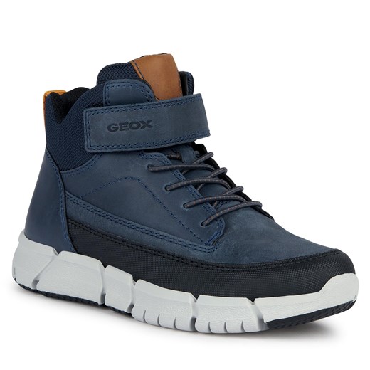 Kozaki Geox J Flexyper Boy J369BA 0CLFU C4002 S Navy Geox 38 eobuwie.pl