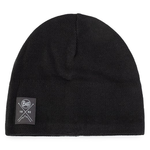 Czapka Buff Knitted & Polar Hat 113519.999.10.00 Solid Black ze sklepu eobuwie.pl w kategorii Czapki zimowe męskie - zdjęcie 166781247