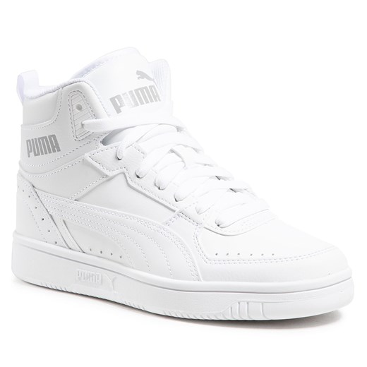 Sneakersy Puma Rebound Joy Jr 374687 07 White/White/Limestone 07 Puma 37.5 eobuwie.pl