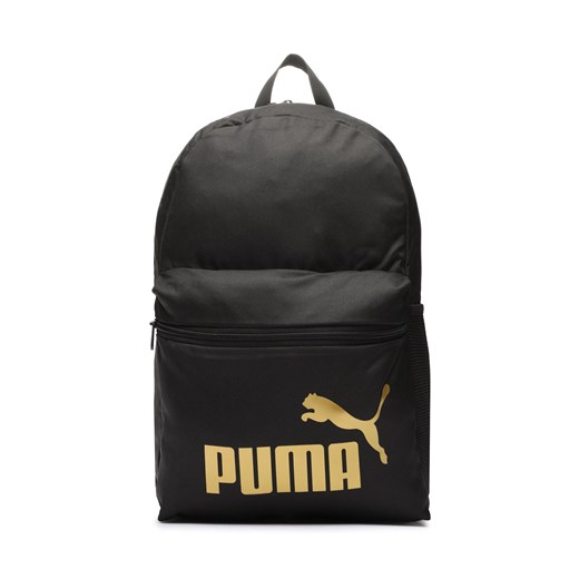 Plecak Puma Phase Backpack 079943 03 Puma Black-Golden Logo ze sklepu eobuwie.pl w kategorii Plecaki - zdjęcie 166782305