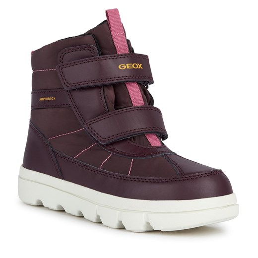 Śniegowce Geox J Willaboom Girl B A J36HWD 0FU54 C8017 S Prune Geox 28 eobuwie.pl
