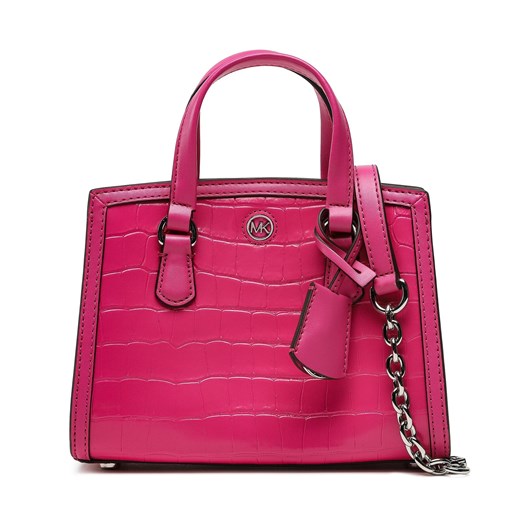 Torebka MICHAEL Michael Kors Chantal 32R3S7CC0E Cerise ze sklepu eobuwie.pl w kategorii Kuferki - zdjęcie 166783699