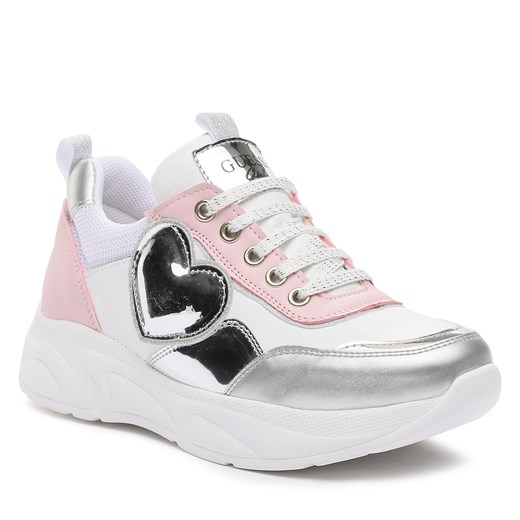 Sneakersy Guess FJ7CLA ELE12 WHISI Guess 37 eobuwie.pl okazyjna cena