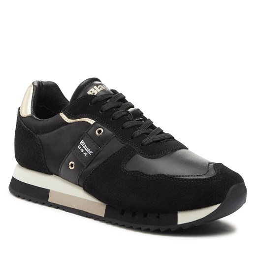 Sneakersy Blauer F3MELROSE01/NYP Black BLK 39 promocyjna cena eobuwie.pl