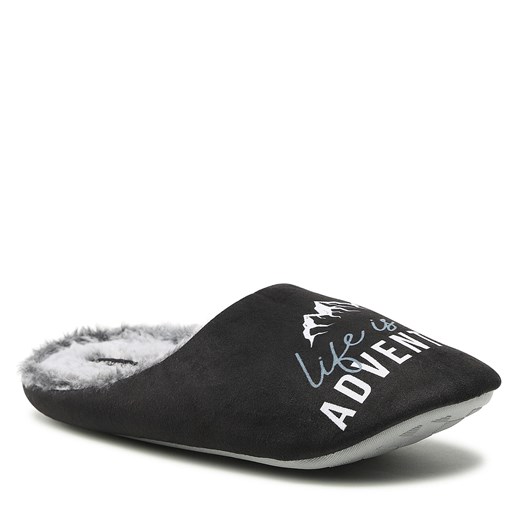 Kapcie Home & Relax 9519263 Black Home & Relax 41 eobuwie.pl