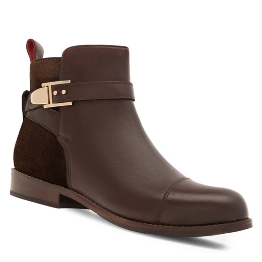 Botki Sergio Bardi WI08-CHLOE(552)-21-SB Brązowy Sergio Bardi 40 eobuwie.pl