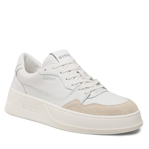 Sneakersy Guess Ciano FM5CIA LEA12 WHITE Guess 46 promocja eobuwie.pl