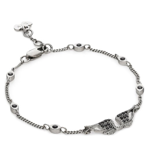 Bransoletka Zadig&Voltaire Rock Bracelet OWJW00024 Srebrny ze sklepu eobuwie.pl w kategorii Bransoletki - zdjęcie 166788688