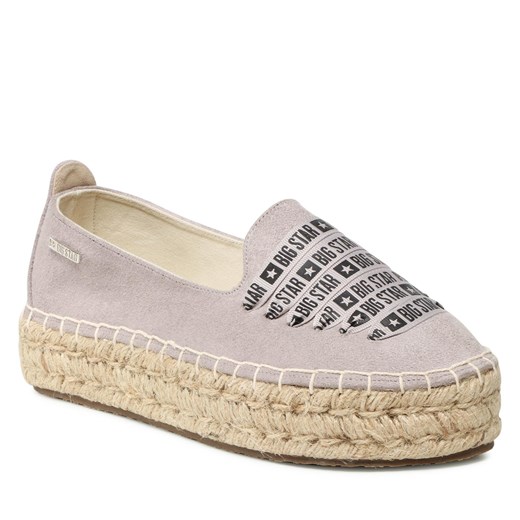 Espadryle Big Star Shoes JJ274890 Grey 37 eobuwie.pl