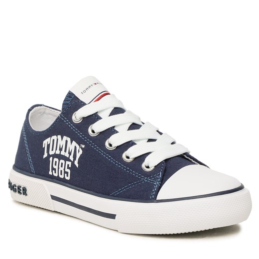 Trampki Tommy Hilfiger Varisty Low Cut Lace-Up Sneaker T3X9-32833-0890 M Blue Tommy Hilfiger 33 eobuwie.pl