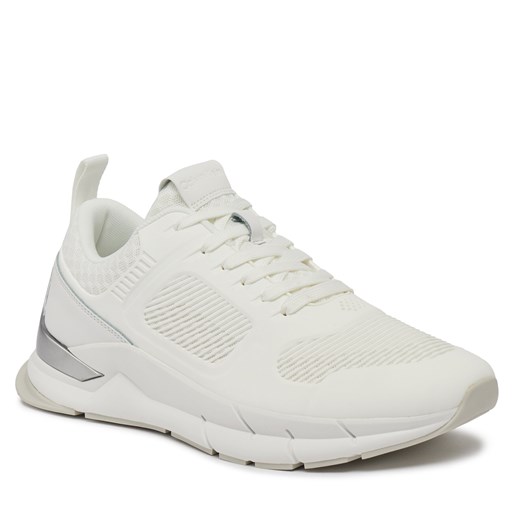 Sneakersy Calvin Klein Low Top Lace Up Tech HM0HM01283 Triple White 0K4 Calvin Klein 43 eobuwie.pl