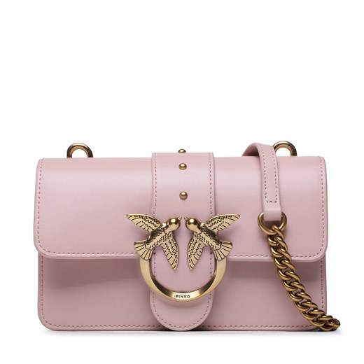 Torebka Pinko Love One Mini Cl Cipria O81Q Pinko one size eobuwie.pl wyprzedaż