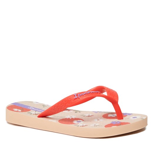 Japonki Ipanema 83347 Beige/Red/Lilac AJ482 Ipanema 31.5 okazja eobuwie.pl