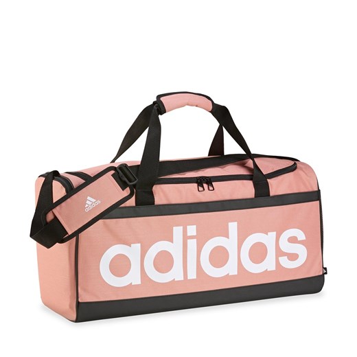 Torba adidas Essentials Linear Duffel Bag Medium IL5764 wonder clay/white NS eobuwie.pl