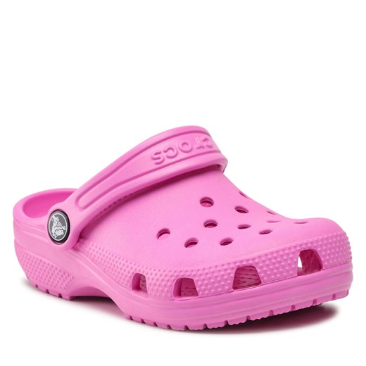 Klapki Crocs Classic Clog K 206991 Taffy Pink Crocs 32.5 promocja eobuwie.pl