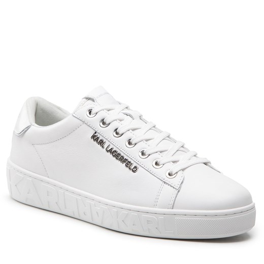 Sneakersy KARL LAGERFELD KL51019 White Lthr/Mono Karl Lagerfeld 42 eobuwie.pl