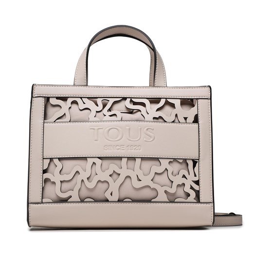 Torebka TOUS Shopping M. Amaya K Shock 2001660743 Beżowy ze sklepu eobuwie.pl w kategorii Torby Shopper bag - zdjęcie 166791818