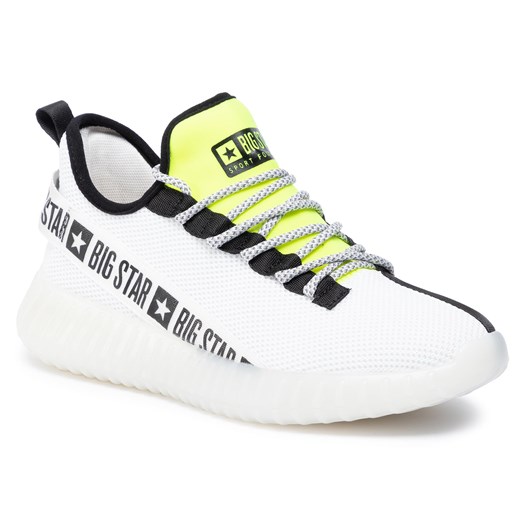Sneakersy Big Star Shoes FF274405 White 38 promocja eobuwie.pl