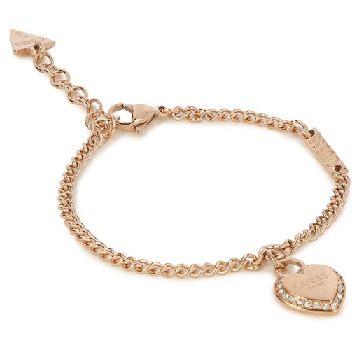 Bransoletka Guess JUBB01 422JW Rose Gold Guess S okazyjna cena eobuwie.pl