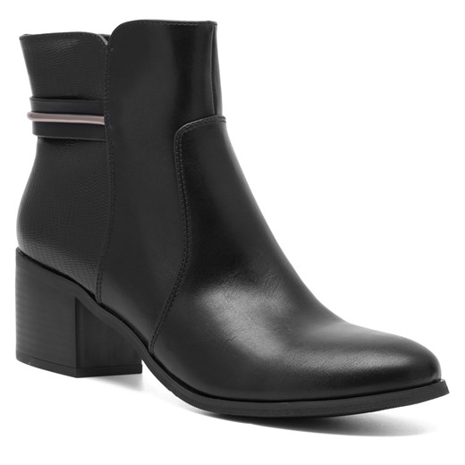 Botki Clara Barson LILOU WS22405-05 Czarny Clara Barson 40 eobuwie.pl