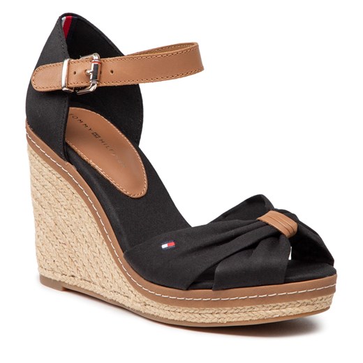 Espadryle Tommy Hilfiger Elena 56D FW0FW00905 Black 990 Tommy Hilfiger 41 eobuwie.pl