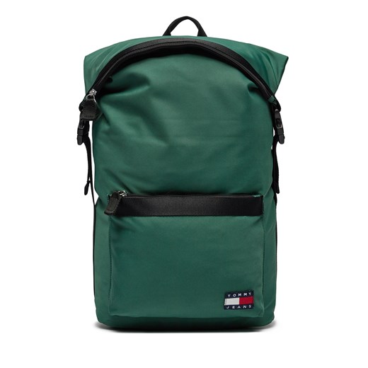 Plecak Tommy Jeans Tjm Daily Rolltop Backpack AM0AM11965 Court Green L4L ze sklepu eobuwie.pl w kategorii Plecaki - zdjęcie 166794165