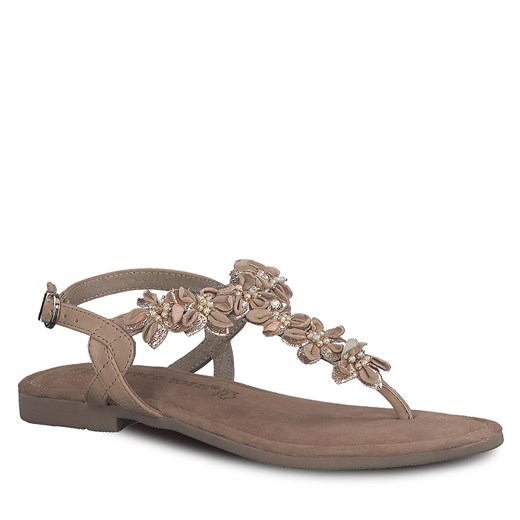 Japonki Marco Tozzi 2-28148-20 Taupe Comb 344 Marco Tozzi 37 eobuwie.pl