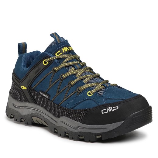 Trekkingi CMP Kids Rigel Low Trekking Shoes Wp 3Q13244J Blue Ink/Yellow 10MF 40 eobuwie.pl