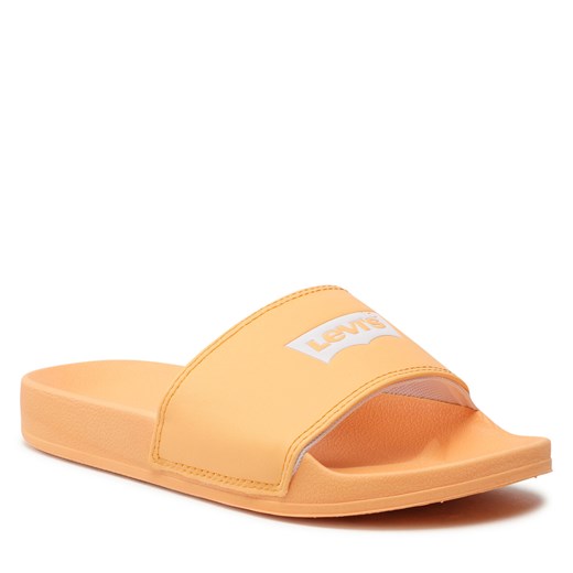 Klapki Levi's® 229170-740-76 Regular Orange 37 eobuwie.pl