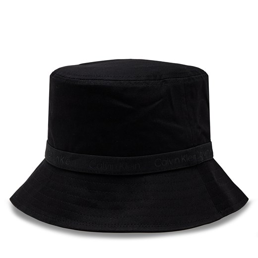 Kapelusz Calvin Klein Rtw Tape Bucket K50K511288 Ck Black BEH Calvin Klein one size eobuwie.pl