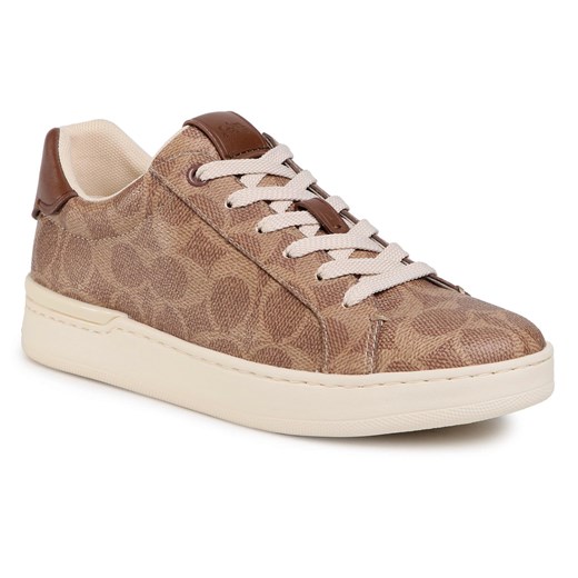 Sneakersy Coach Lowline Luxe Sig G5061 Tan Coach 36 eobuwie.pl