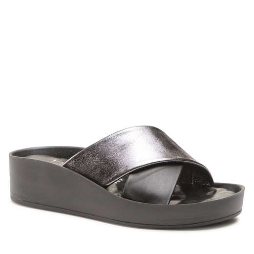 Klapki Loretta Vitale 1103 PLATIN-BLACK Loretta Vitale 36 eobuwie.pl
