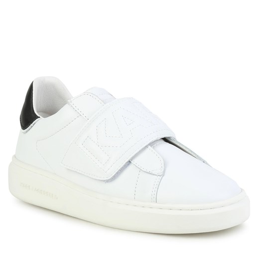 Sneakersy Karl Lagerfeld Kids Z29070 M White 10P 28 eobuwie.pl wyprzedaż